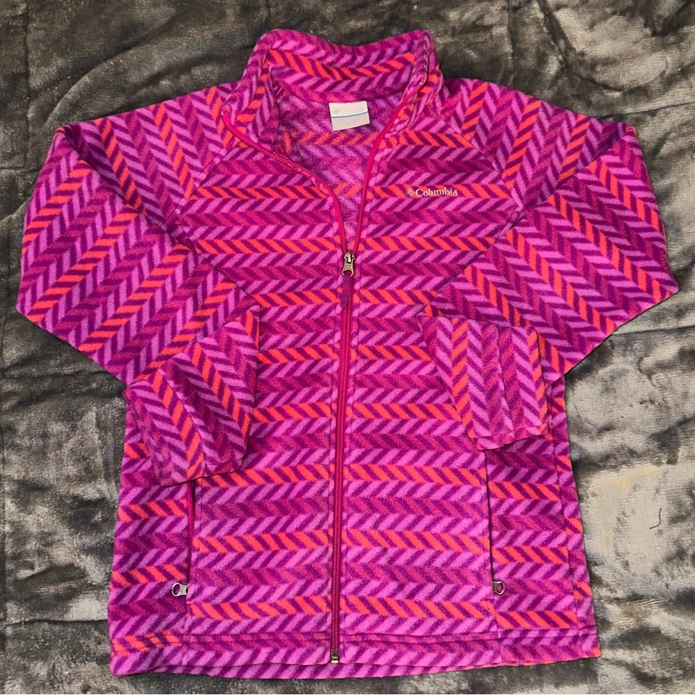 Columbia Girls Zip Up Jacket